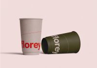 Rebranding a café in Cambridge - coffee cups